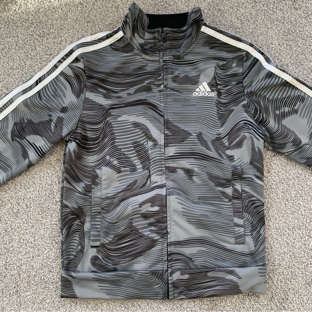 Adidas Tricot Jacket Size 8